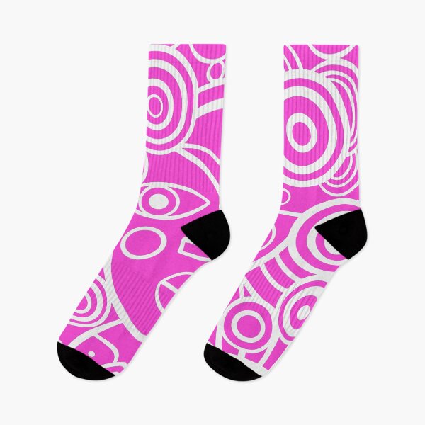 Item preview, Cubism Hot Pink Abstract Art Face Line Design  designed and sold by DEC02.