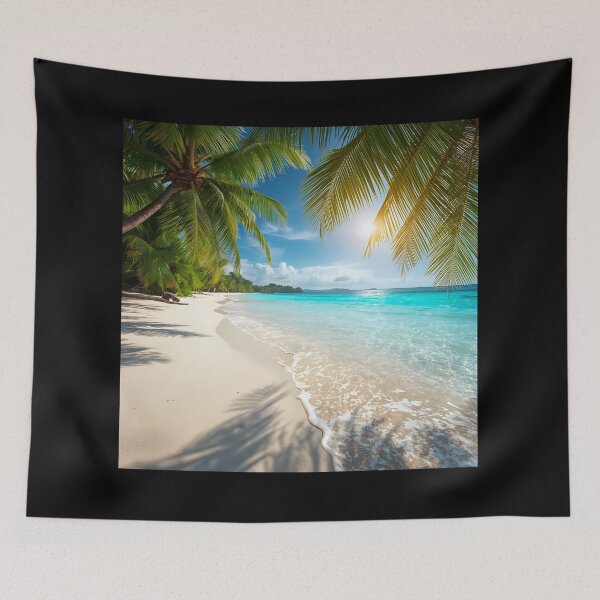 Item preview, LOVELY TROPICAL BEACH IMAGE to Make Your Home Or Office Have Breeze of Tropical Air and Sunny Vibes Into Your Day designed and sold by Jt41.