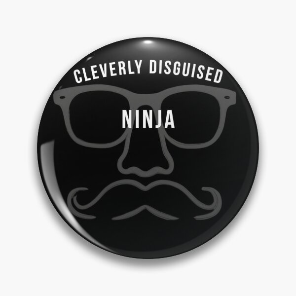Item preview, Cleverly disguised ninja (dark fabric) designed and sold by FunFictionStories.