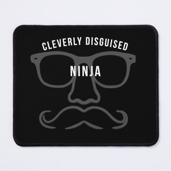 Item preview, Cleverly disguised ninja (dark fabric) designed and sold by FunFictionStories.