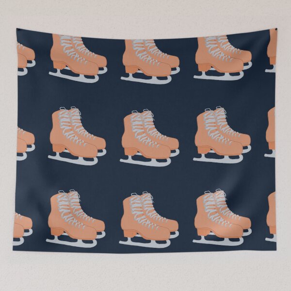 Item preview, Ice Skates Pattern – Cozy Winter Seamless Design for Holiday Season designed and sold by Wriden.