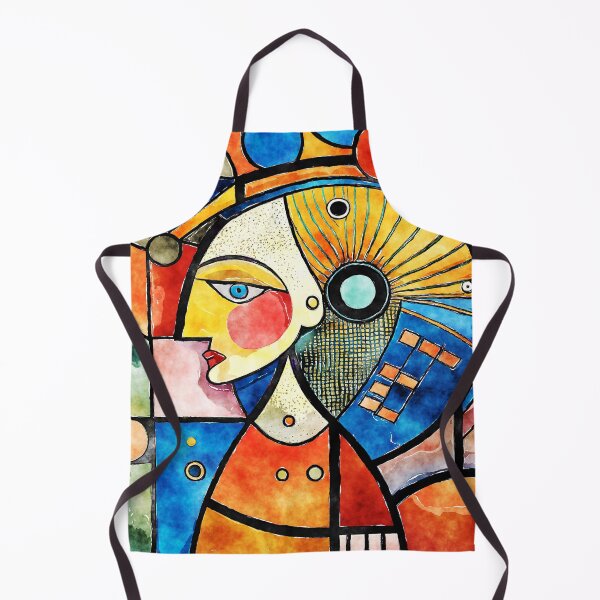 Item preview, Exotic Cubism Art Exquisite Face Colorful Abstract Designs designed and sold by DEC02.