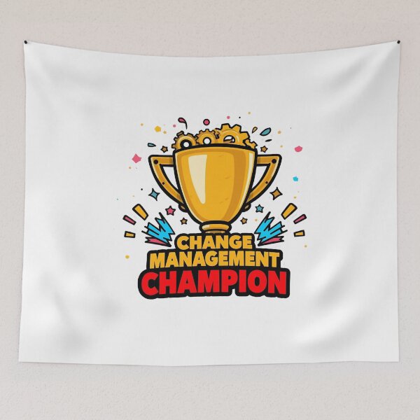 Item preview, Change Management Champion designed and sold by variant designer.