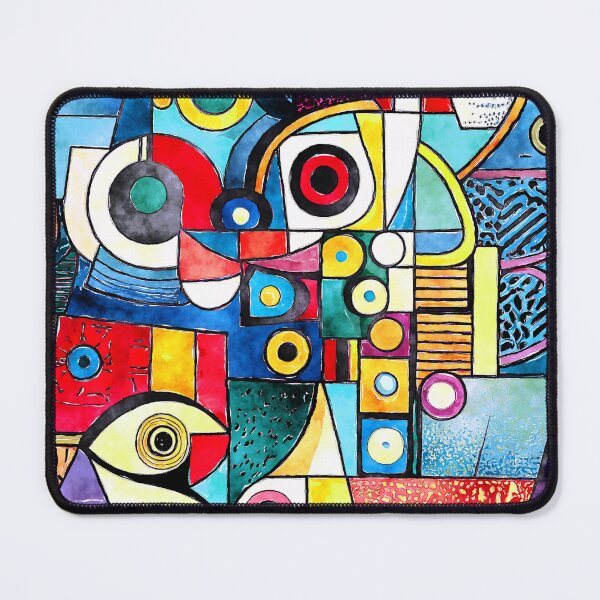 Item preview, Chic, Sophisticated Cubism Abstract Design Colorful Digital Art  designed and sold by DEC02.