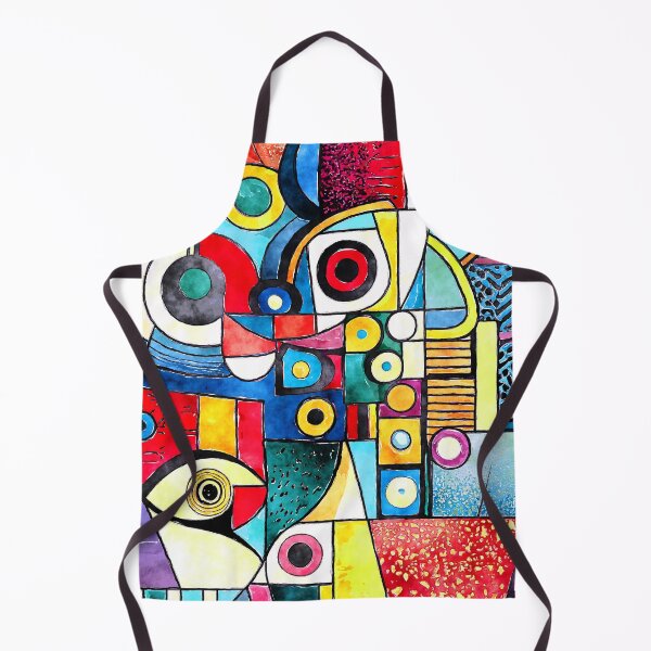 Item preview, Chic, Sophisticated Cubism Abstract Design Colorful Digital Art designed and sold by DEC02.