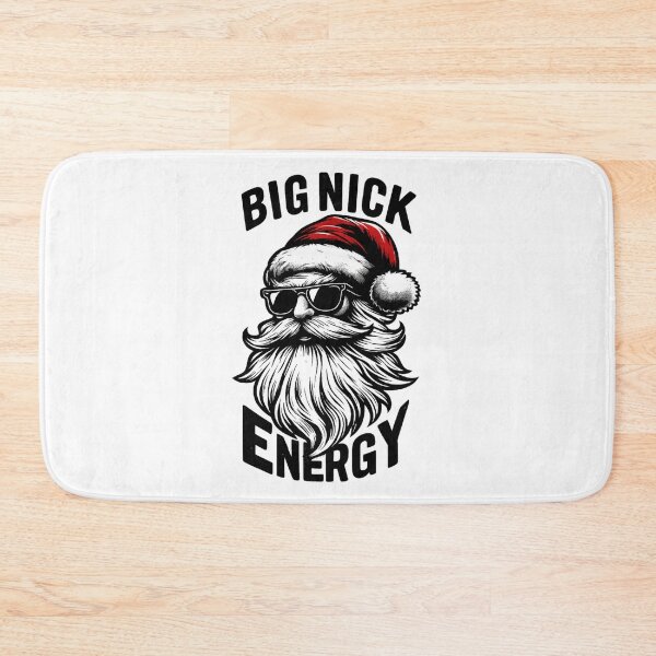 Item preview, Big Nick Energy Cool Santa – Hipster Christmas Vibes designed and sold by Vicky021.