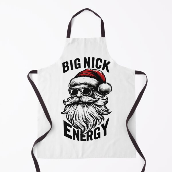 Item preview, Big Nick Energy Cool Santa – Hipster Christmas Vibes designed and sold by Vicky021.