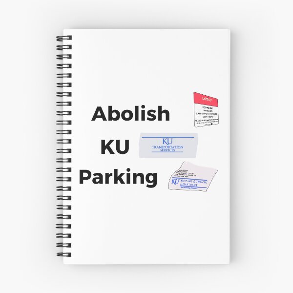 Item preview, Abolish KU Parking designed and sold by PomegranateHeart.