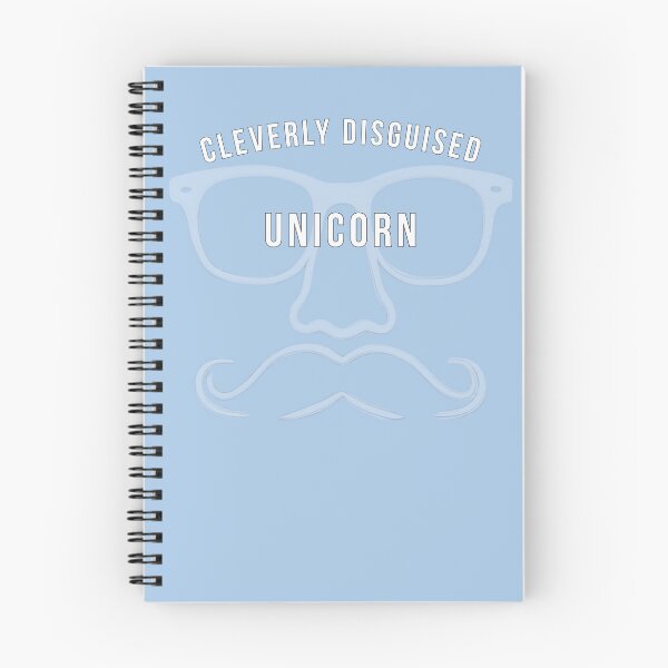 Item preview, Cleverly Disguised Unicorn (dark fabric) designed and sold by FunFictionStories.