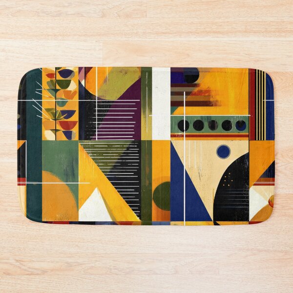 Item preview, Abstract Maximalist Golden Hues Modern Abstract Pattern designed and sold by DEC02.