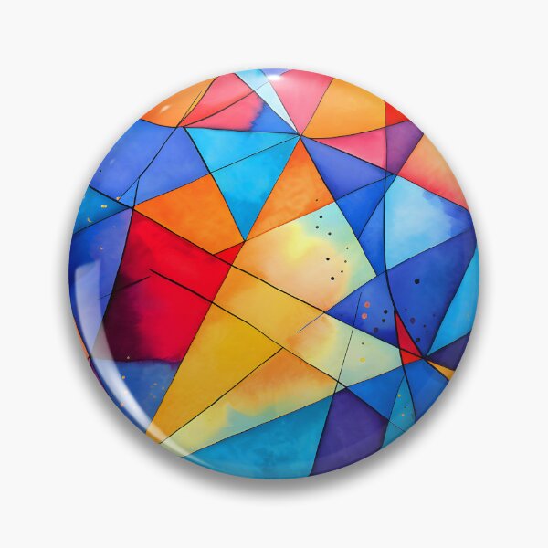 Item preview, Chic Triangles Abstract Geometric Fantasy Sci-Fi Design  designed and sold by DEC02.