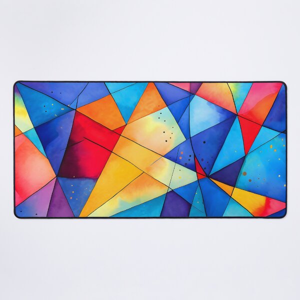 Item preview, Chic Triangles Abstract Geometric Fantasy Sci-Fi Design designed and sold by DEC02.
