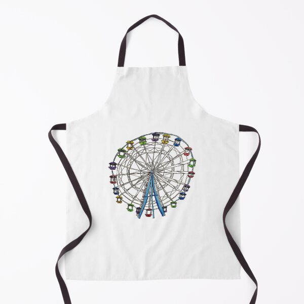 Item preview, Hand Drawn Ferris Wheel designed and sold by Lena Draws.