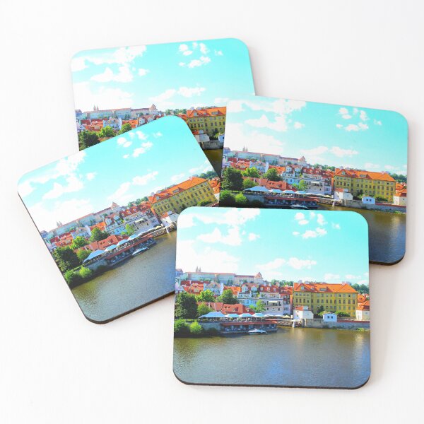 Item preview, Vltava River and Mala Strana in Prague, Czech Republic designed and sold by Kristina Drozd.