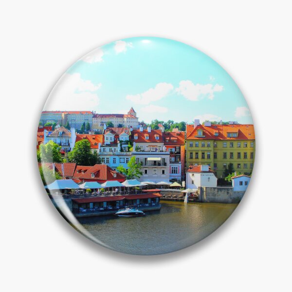 Item preview, Vltava River and Mala Strana in Prague, Czech Republic designed and sold by Kristina Drozd.