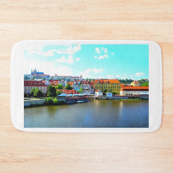 Item preview, Vltava River and Mala Strana in Prague, Czech Republic designed and sold by Kristina Drozd.