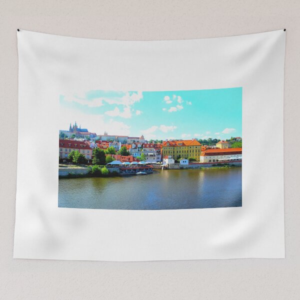 Item preview, Vltava River and Mala Strana in Prague, Czech Republic designed and sold by Kristina Drozd.