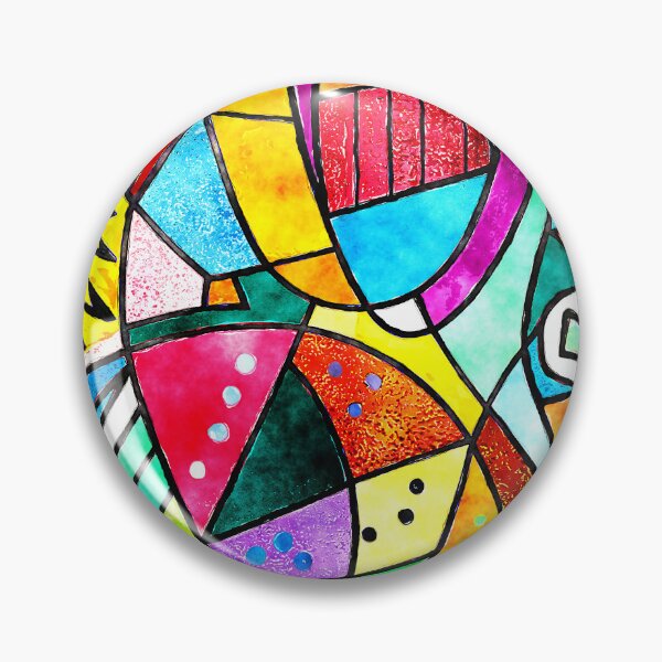 Item preview, Colorful And Vibrant Cubism Abstract Shapes And Designs   designed and sold by DEC02.