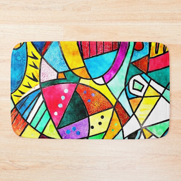 Item preview, Colorful And Vibrant Cubism Abstract Shapes And Designs   designed and sold by DEC02.