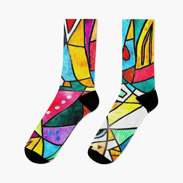 Item preview, Colorful And Vibrant Cubism Abstract Shapes And Designs   designed and sold by DEC02.