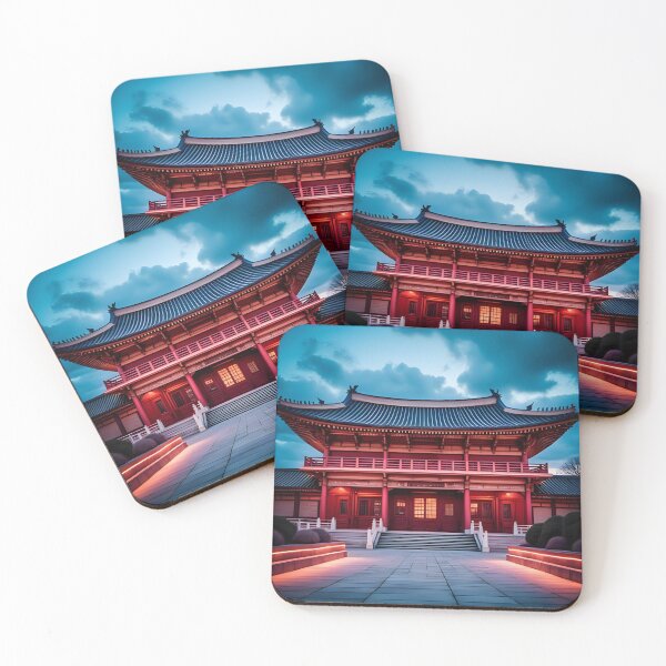 Item preview, ASIAN GYEONGBOKGUNG PALACE SEOUL DYNASTY KOREA designed and sold by DottedEarth.