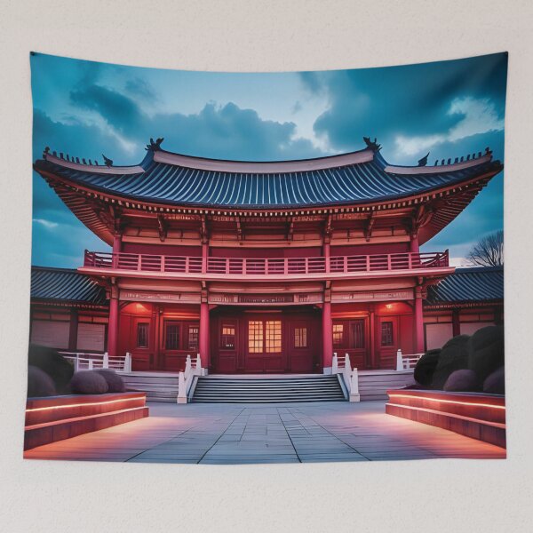 Item preview, ASIAN GYEONGBOKGUNG PALACE SEOUL DYNASTY KOREA designed and sold by DottedEarth.