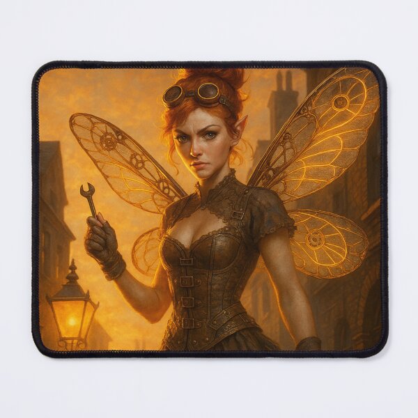 Item preview, Steampunk Fairy in Sunset Alley designed and sold by WhiteWolfe0127.