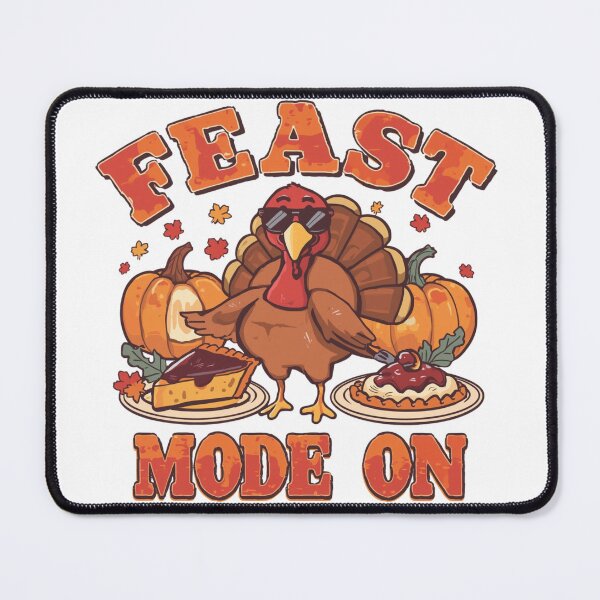 Item preview, Feast Mode On – Funny Thanksgiving Design for Food Lovers designed and sold by WearTheArtx.