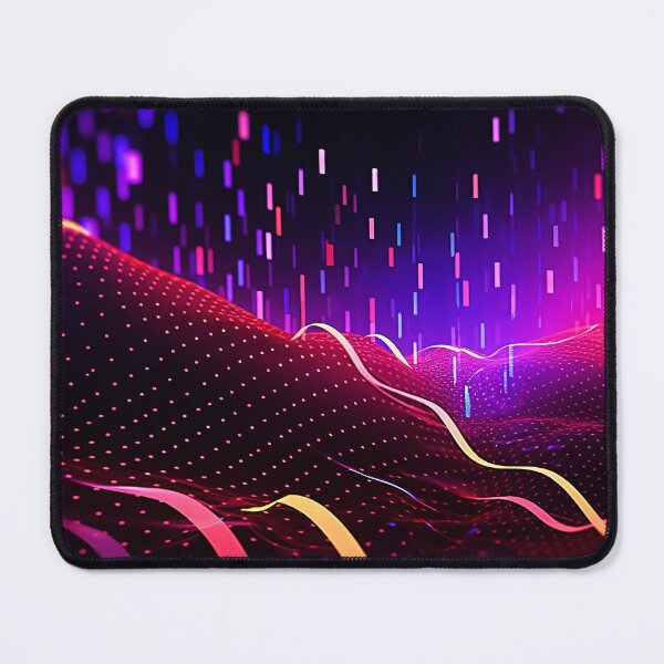 Item preview, Techno Futuristic Fantasy World In Neon-Colored Hues designed and sold by DEC02.