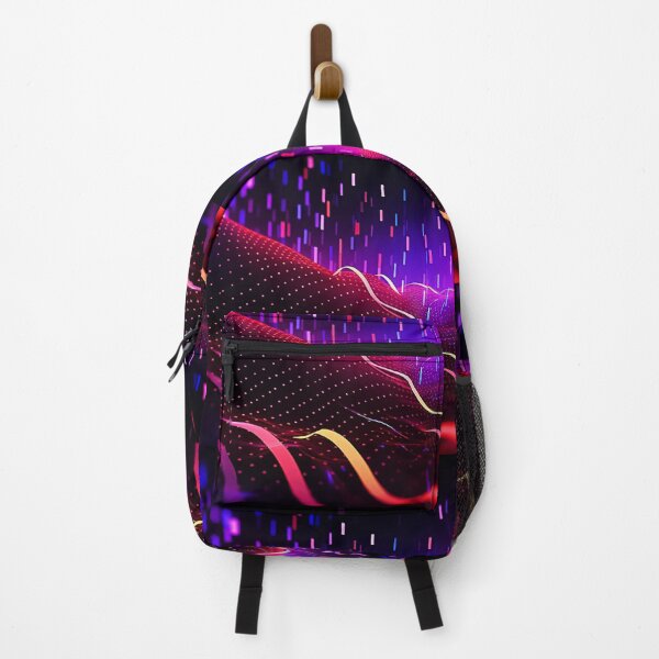 Item preview, Techno Futuristic Fantasy World In Neon-Colored Hues designed and sold by DEC02.