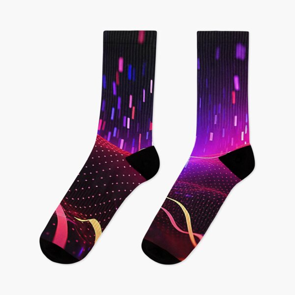 Item preview, Techno Futuristic Fantasy World In Neon-Colored Hues designed and sold by DEC02.