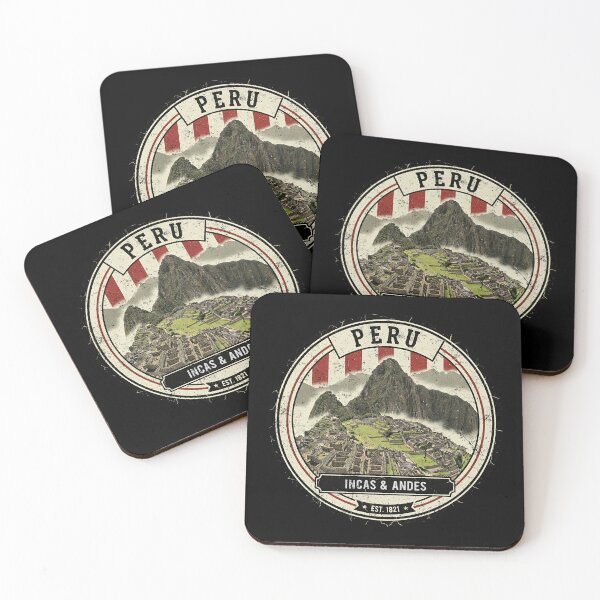 Item preview, Vintage Peru Machu Picchu Incas & Andes Travel Sticker designed and sold by BluecidDesign.