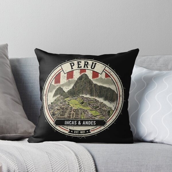 Item preview, Vintage Peru Machu Picchu Incas & Andes Travel Sticker designed and sold by BluecidDesign.