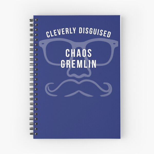 Item preview, Cleverly Disguised Chaos Gremlin-Funny T-shirt (dark fabric) designed and sold by FunFictionStories.