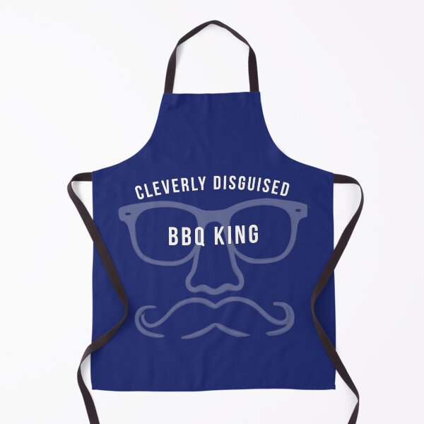 Item preview, Cleverly Disguised BBQ King (dark fabric) designed and sold by FunFictionStories.