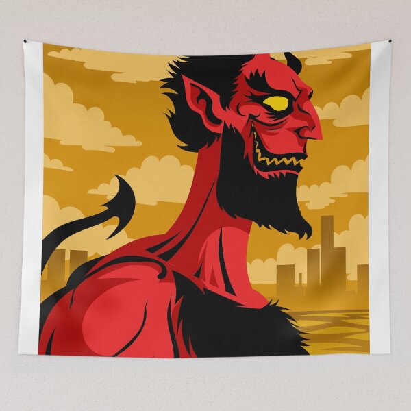 Aperçu de l'œuvre Nain Rouge, démon rouge, diable à Détroit créée et vendue par matintheworld ( delcarmat ).