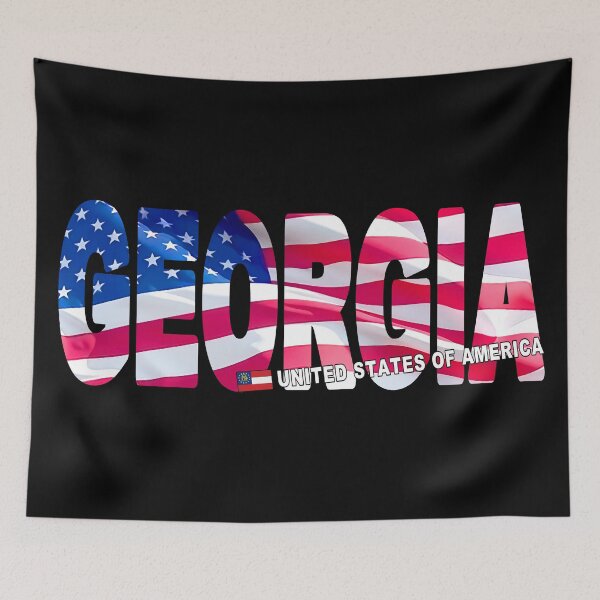 Item preview, GEORGIA United States of America - Sticker Tee Shirt designed and sold by Adam Gormley.