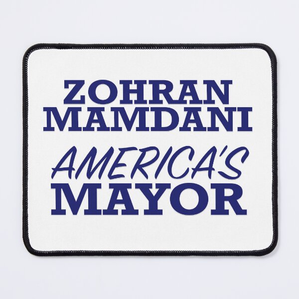 Item preview, Zohran Mamdani - America's Mayor - Blue Wave Support designed and sold by LexaPayne.