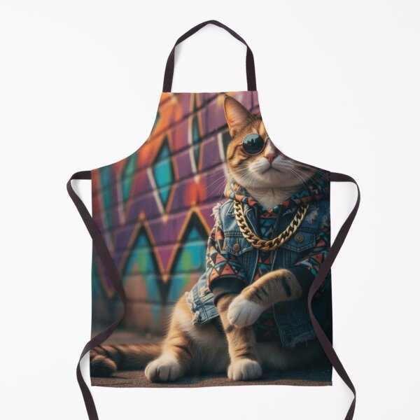Item preview, Cool street cat designed and sold by beMyMeow.