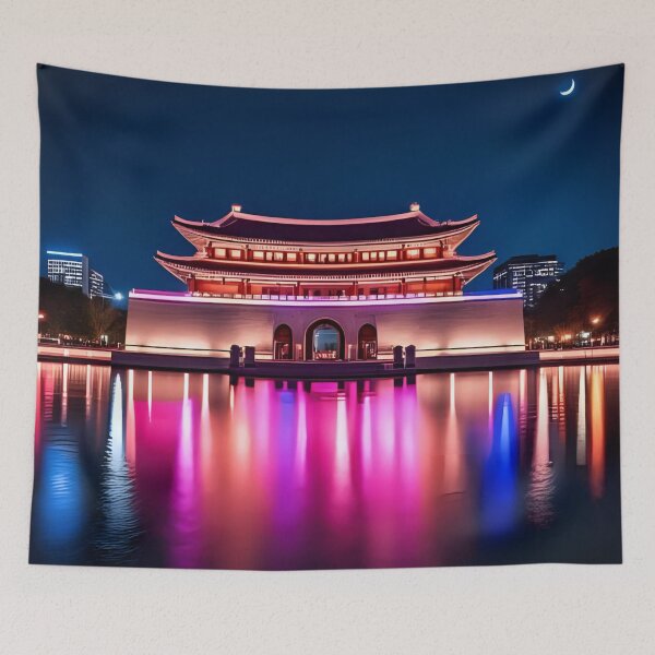 Item preview, ASIAN PALACE GYEONGBOKGUNG PALACE SEOUL DYNASTY KOREA designed and sold by DottedEarth.