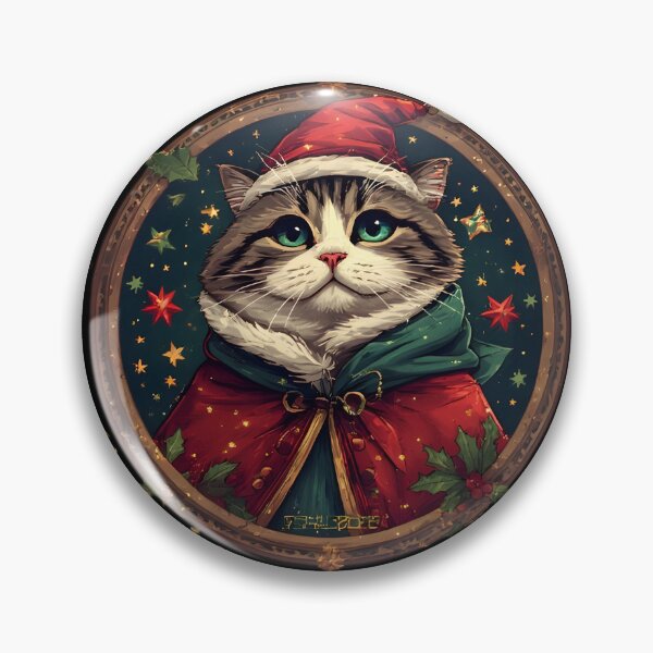 Artikelvorschau, Santa Cat #8 entworfen und verkauft von Sam-Tada.