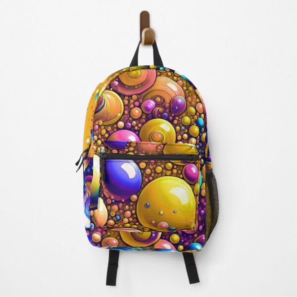 Item preview, 3D-Style Fantasy Neon-Colorful Marbled Bubbles Abstract Designs designed and sold by DEC02.