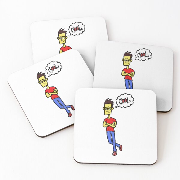 Item preview, Cool Cartoon Attitude Character T-shirt Design designed and sold by KARTICK DUTTA.