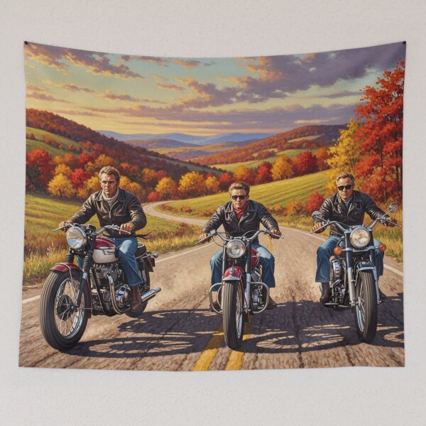 Item preview, Legends of the Road - McQueen, Dean, Brando Ride designed and sold by Art's Diner.