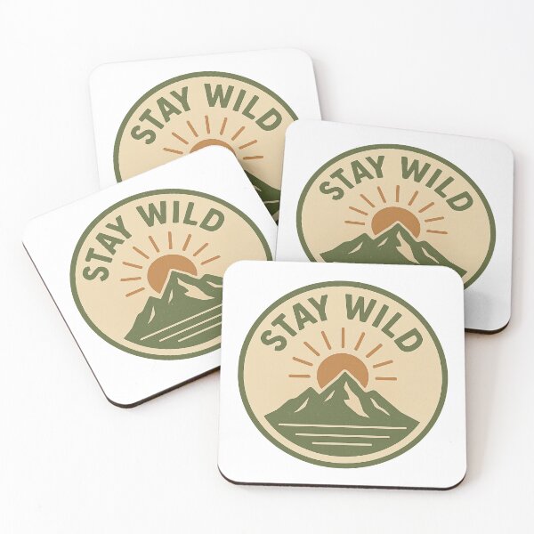 Artikelvorschau, Bleib wild | Vintage-Bergabenteuer-Öko-T-Shirt entworfen und verkauft von mickkelly68.
