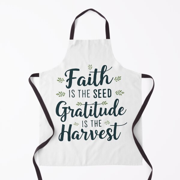 Item preview, Faith Is The Seed, Gratitude Is The Harvest Thanksgiving Design designed and sold by TrueImage1.