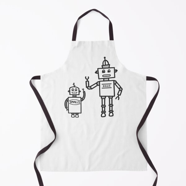 Item preview, Biggie and Smalls the Robots designed and sold by Made by Lauren.