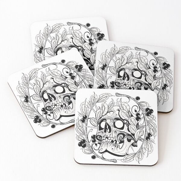 Item preview, Laurel Skull designed and sold by Screaming Monkey.