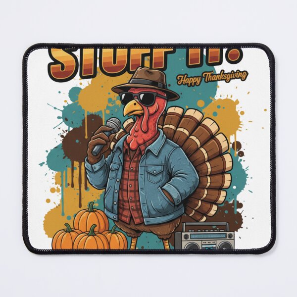 Item preview, Stuff It! Cool Thanksgiving Turkey Design designed and sold by RainUlan53.