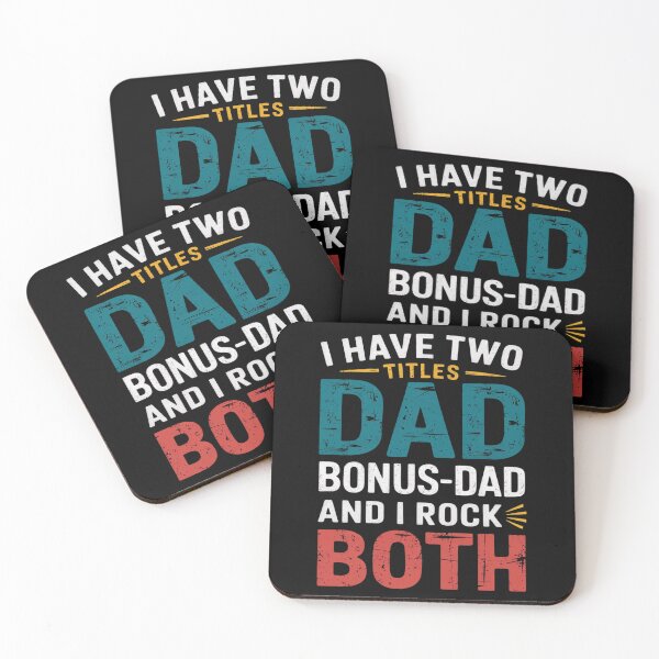 Item preview, I have two titles dad and bonus dad and I rock them both designed and sold by MonsterBuddiess.